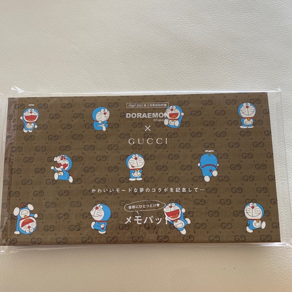 GUCCI + DORAEMON 2021 MEMO NOTES